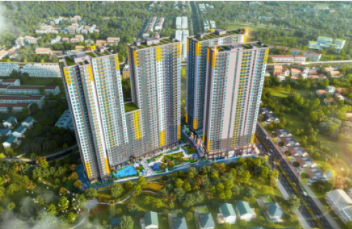  Căn 2PN – 53m² tại Bcons Solary, giá chỉ 1,7 tỷ